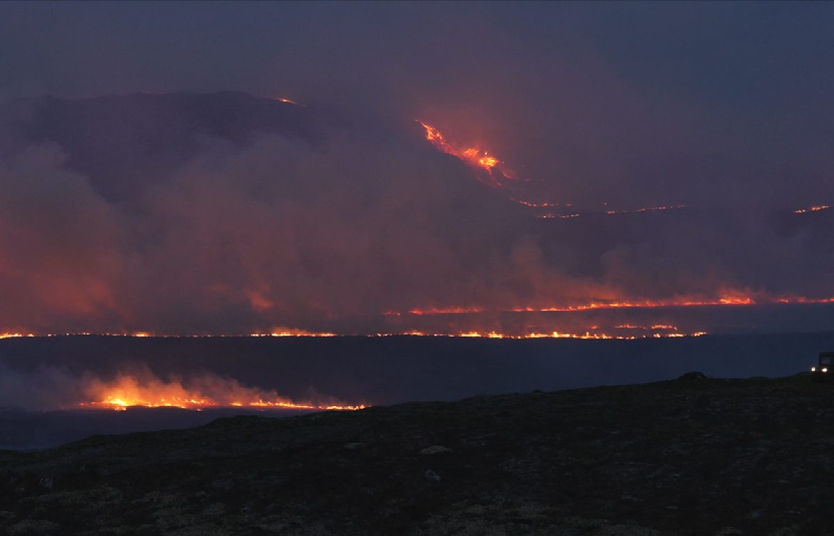 Firefighters have worked through their fourth consecutive night to tackle wildfires across the Highlands and Moray which broke out on Saturday. 