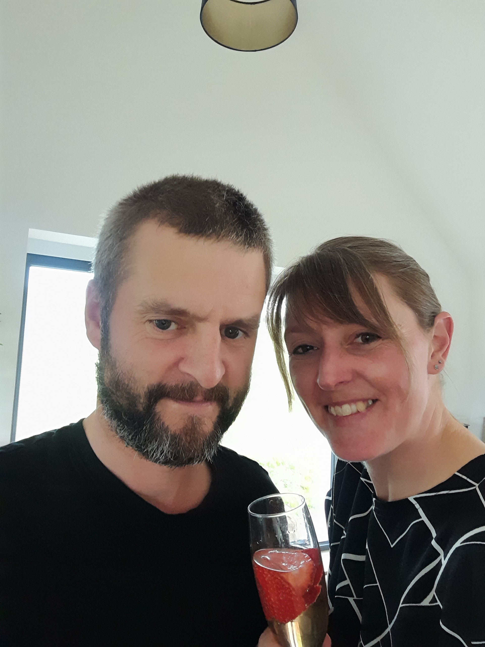 Richard Gospel and partner, Catherine McKenzie
