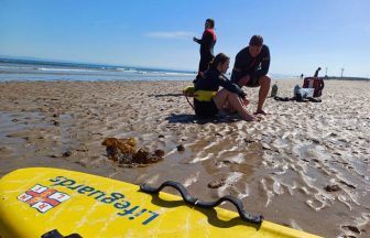 Paddleboarder swept 200m out to sea after ‘unexpected’ change in winds at St Andrews East Sands beach