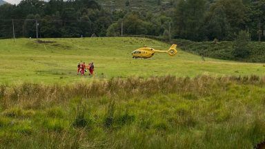 Walker, 87, who fell 40ft from cliff in Loch Lomond rescued after fisherman heard cry for help
