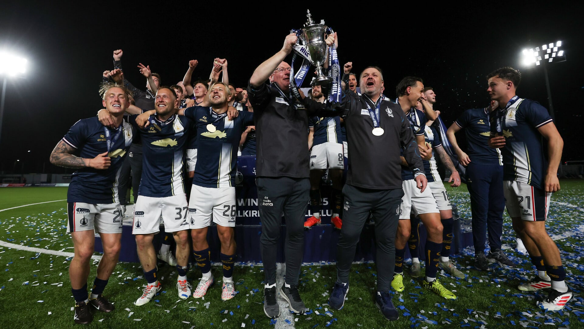 Falkirk are aiming to build on last season's Championship triumph.