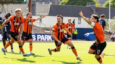 Dundee United win 2-0 at Dundee to earn derby bragging rights