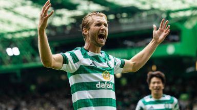 Benjamin Nygren’s brace helps Celtic to victory against Livingston