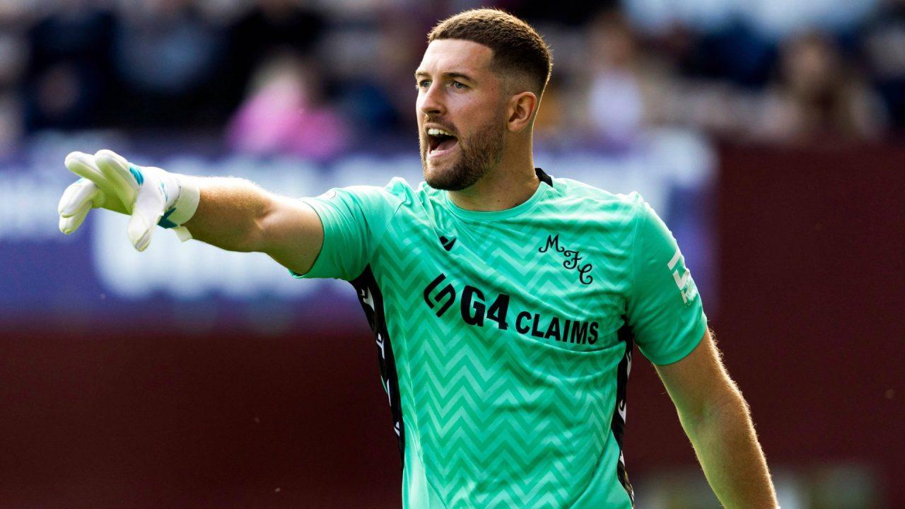 Calum Ward relishing role as Motherwell’s number one