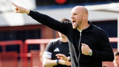 David Gray delighted as Hibernian respond to Midtjylland loss with win at Dundee