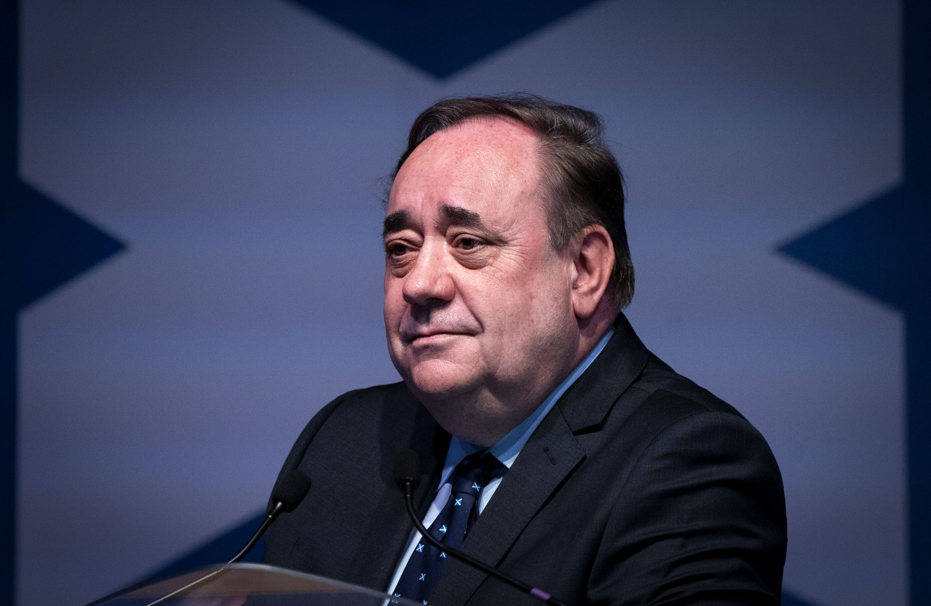 Alex Salmond died last year.