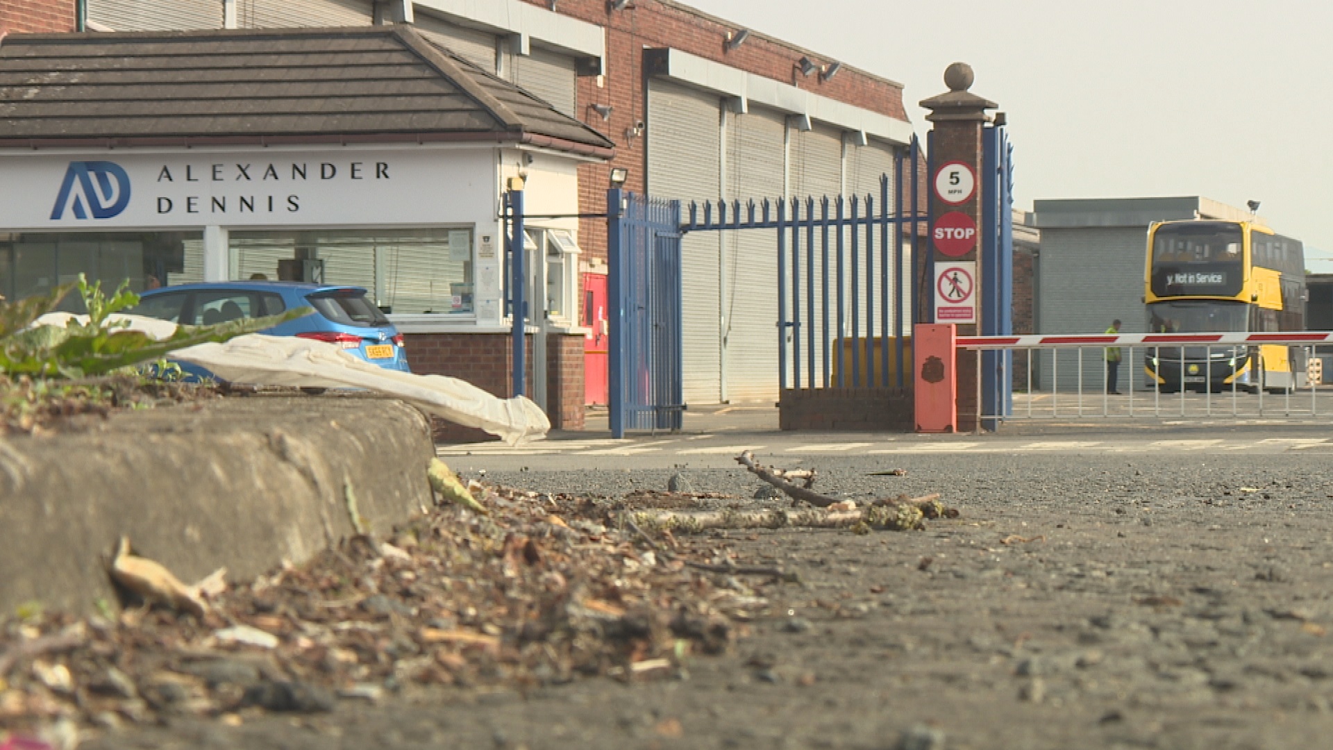 Alexander Dennis states although the Larbert location is listed for sale, a "final decision" is still to be made