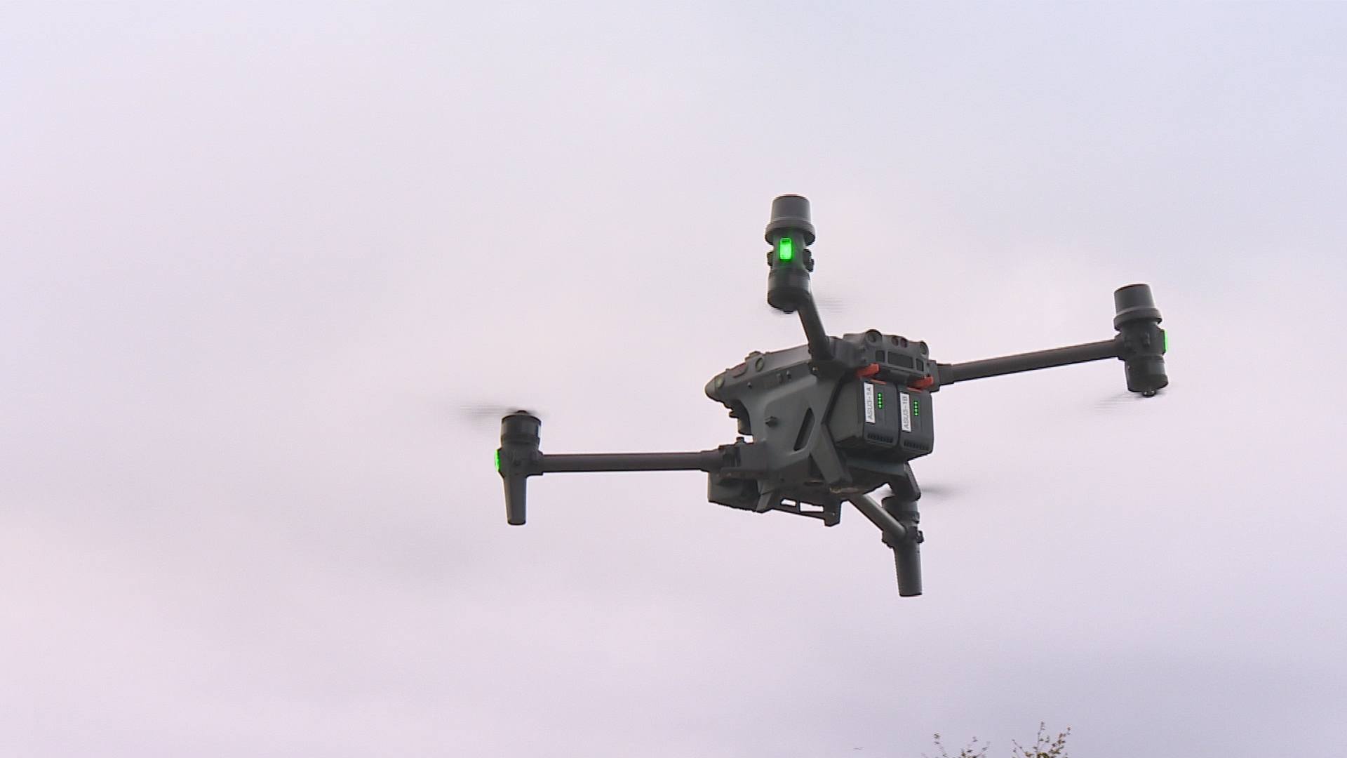Drones take flight over Murrayfield