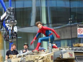 Tom Holland swings through Glasgow as Spider-Man 4 filming continues