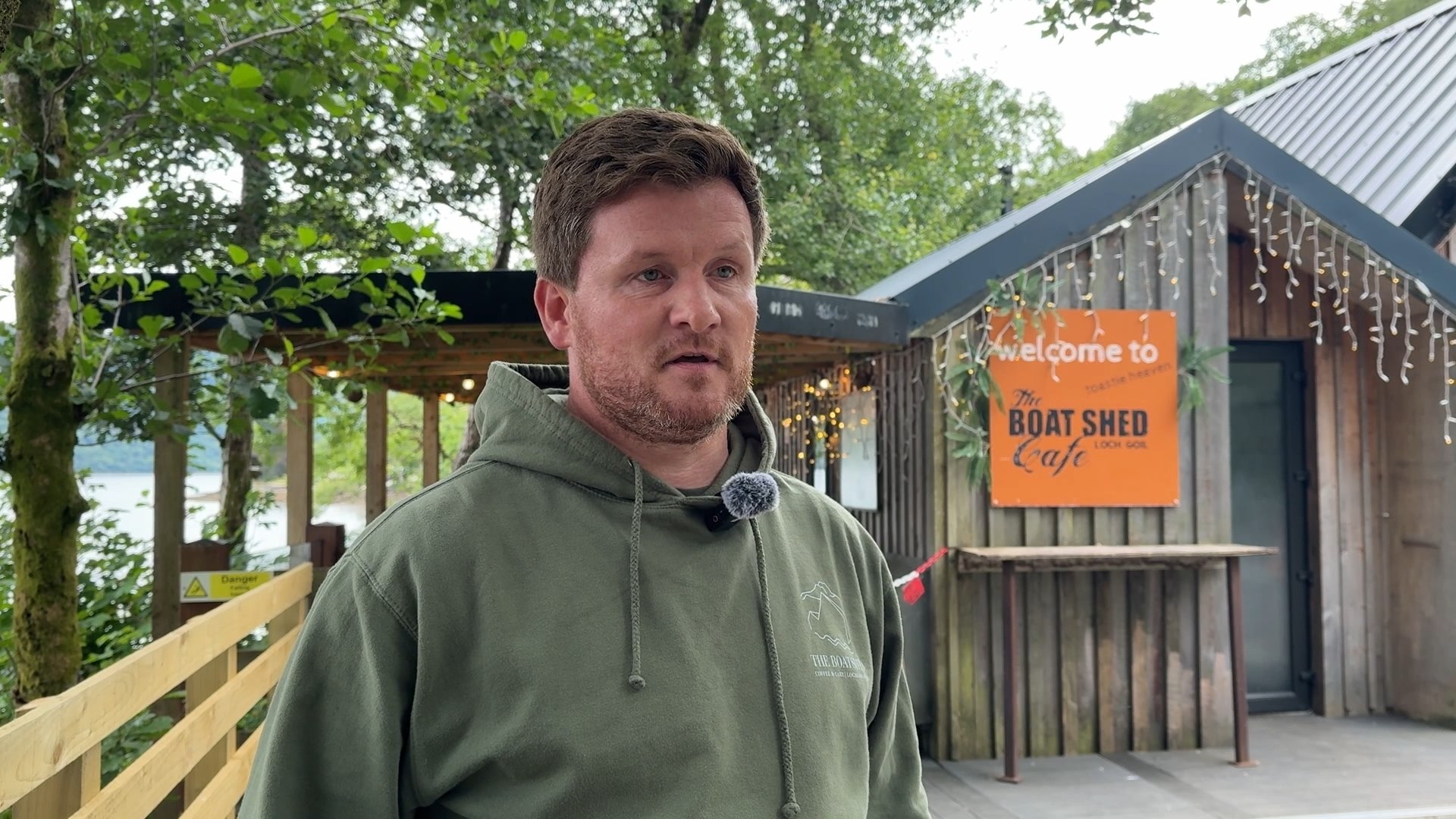 Neil Patterson, owner of The Boat Shed