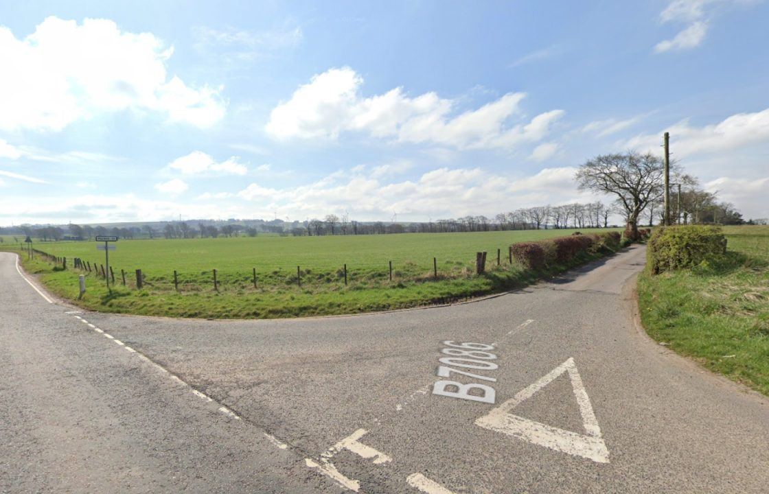 Runner seriously injured after being hit by car near junction in Strathaven