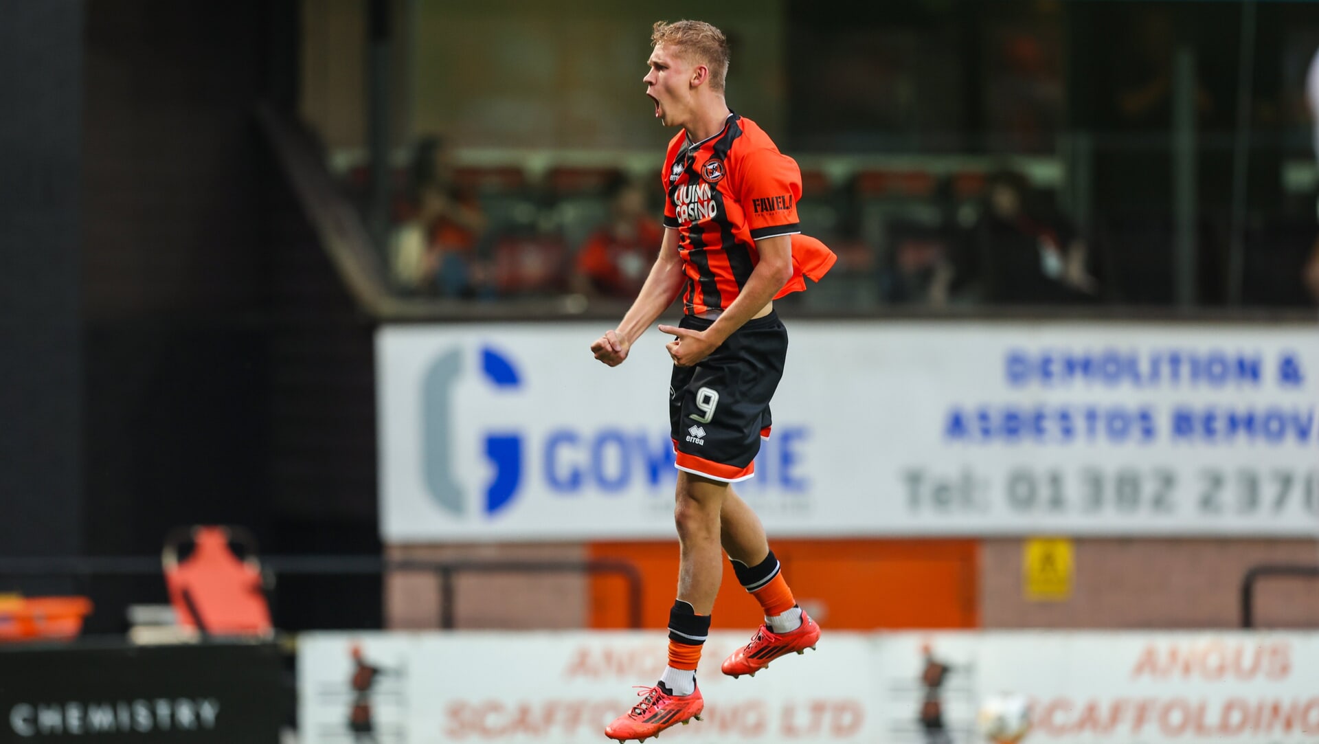 Summer signing Zac Sapsford is already off the mark.