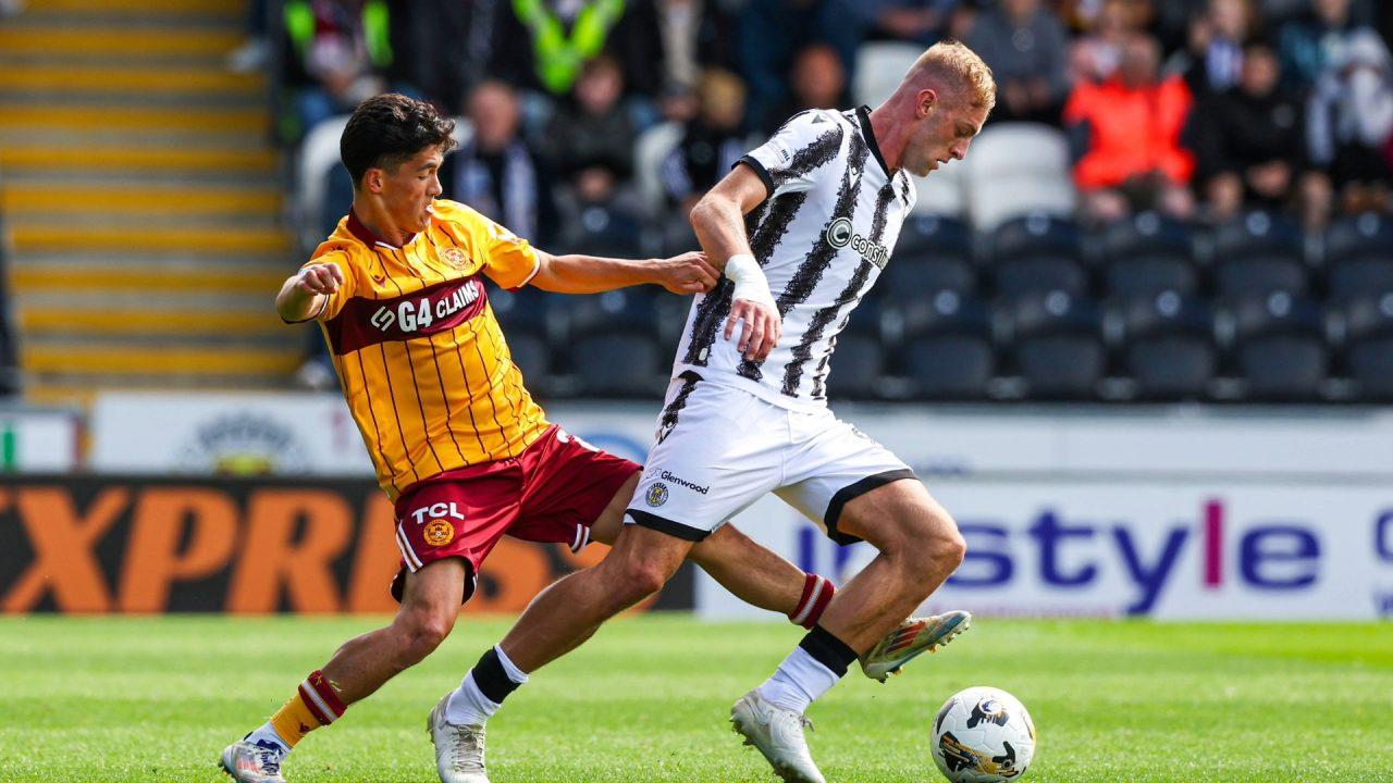 St Mirren held to goalless draw by Motherwell in Paisley