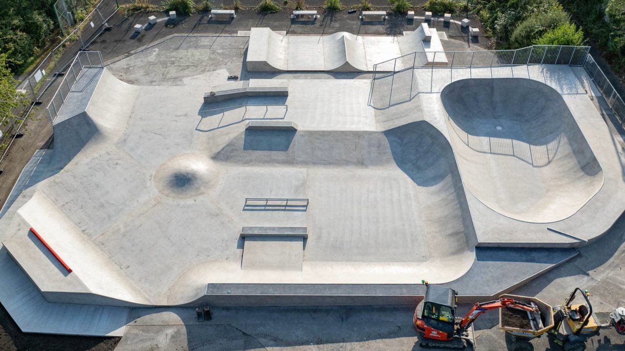 Dunfermline skatepark reopens after £300,000 transformation