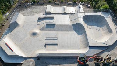 Dunfermline skatepark reopens after £300,000 transformation