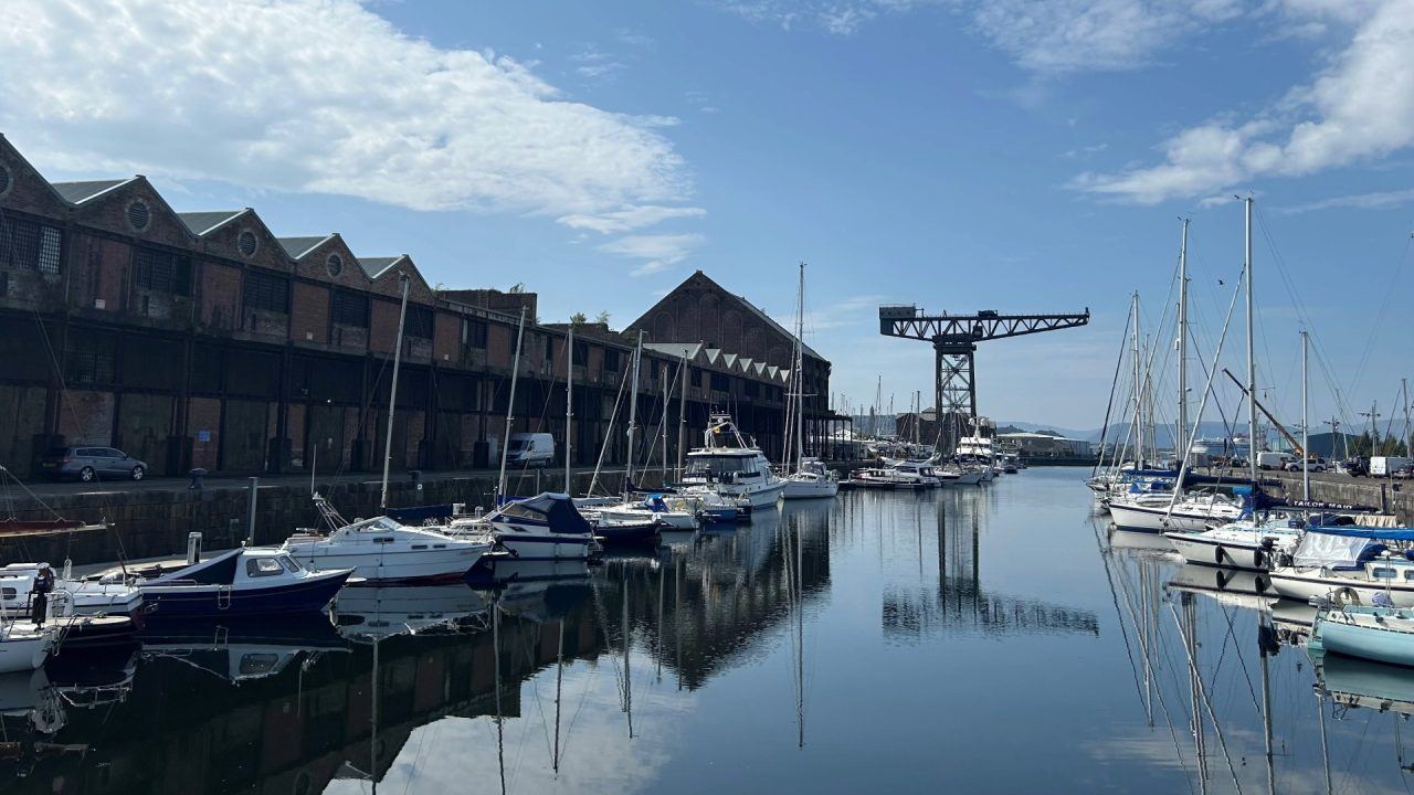 Slide on the Clyde: Plans to turn 150ft Greenock crane into ‘longest urban zipline’