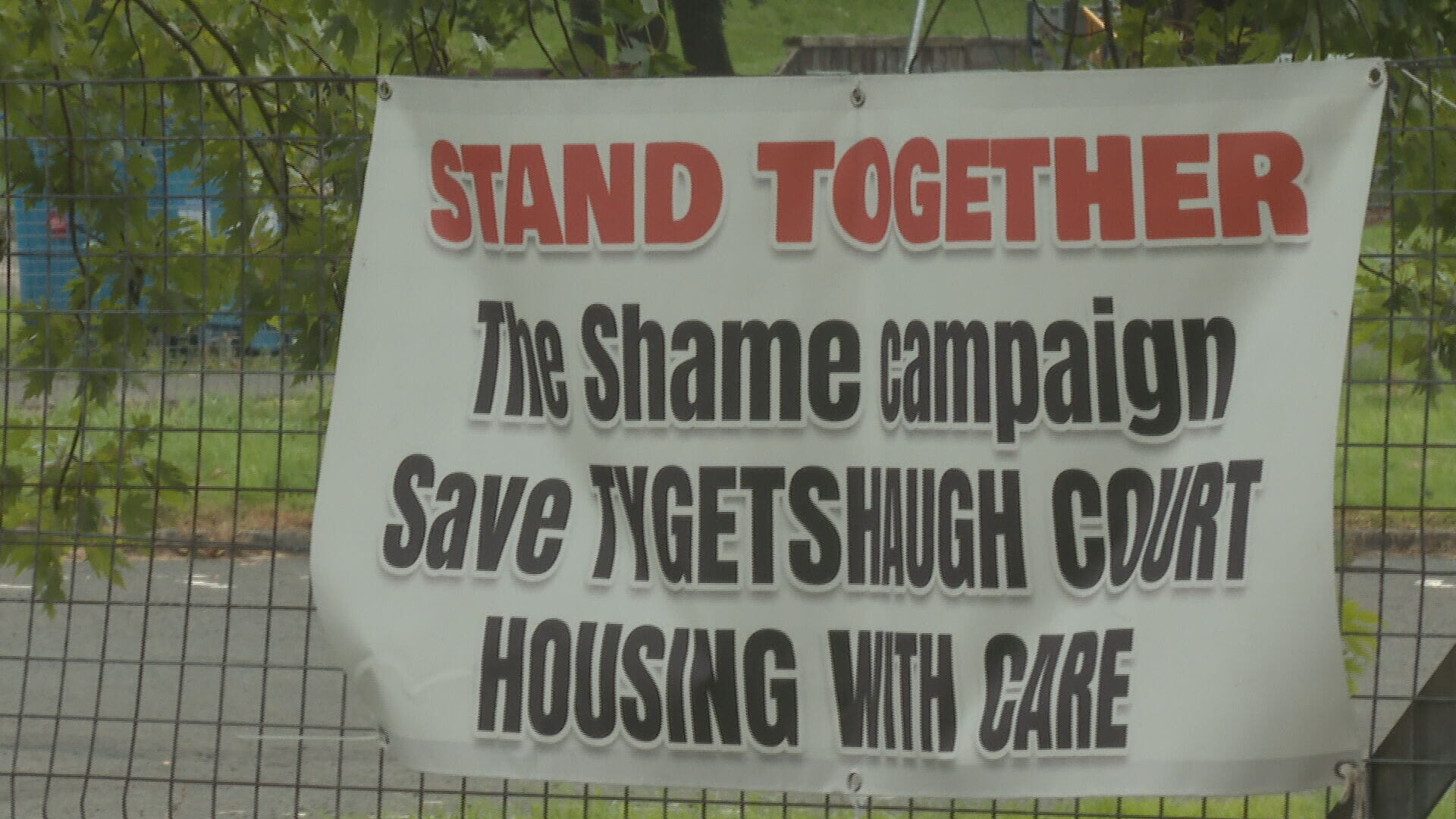 Families campaign to save 'housing with care' model at the complex