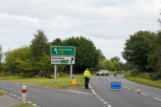 Man, 92, among three ‘seriously injured’ in Aberdeenshire crash as driver arrested
