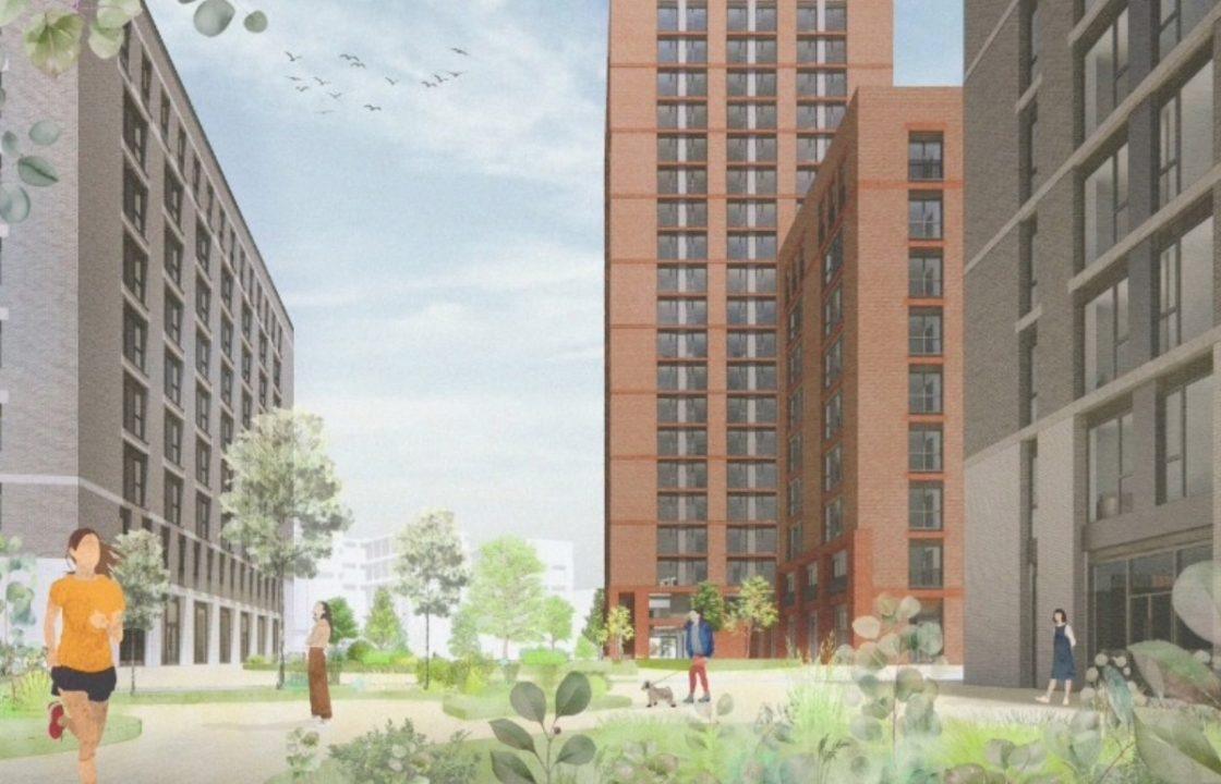 Over 1,700 flats and student rooms to be built at former goods yard site