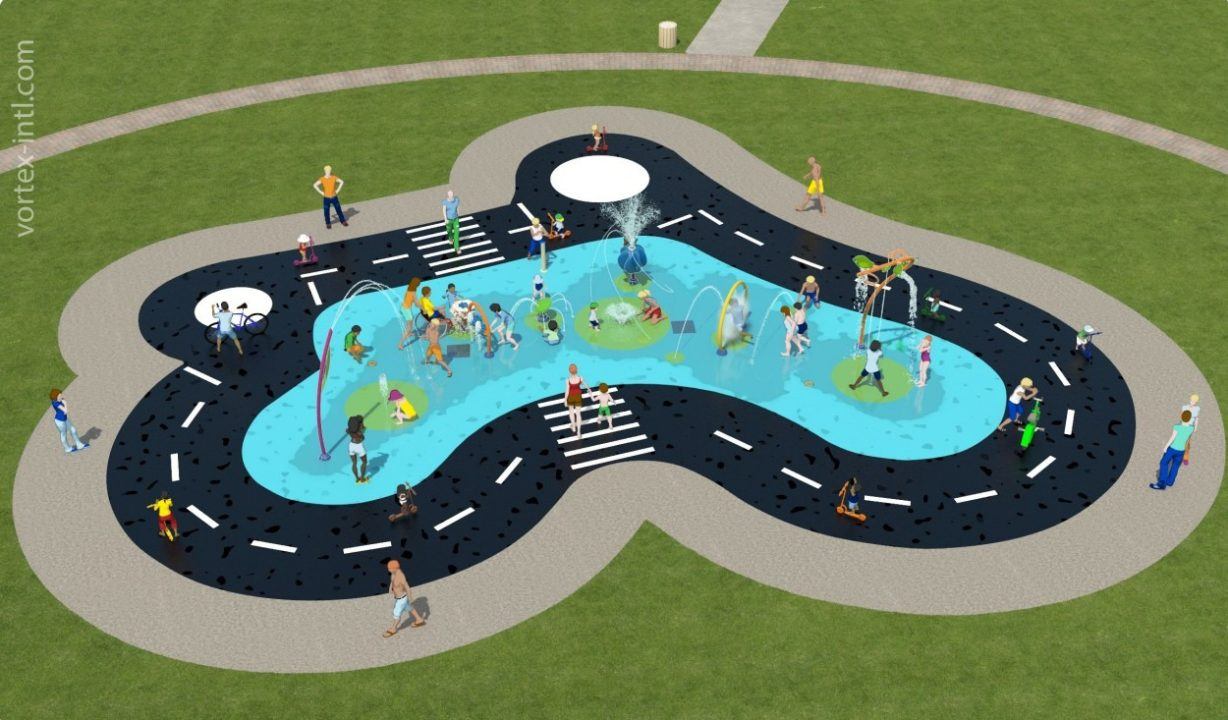 Fife Council unveil plans to create new £275,000 splash pad in Burntisland