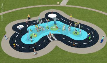 Fife Council unveil plans to create new £275,000 splash pad in Burntisland