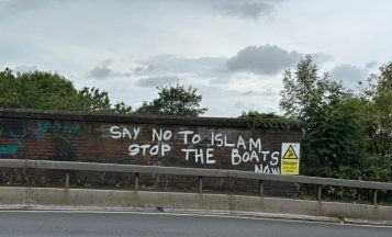 Kingsway community group in Glasgow hits out at ‘divisive’ anti-migrant graffiti