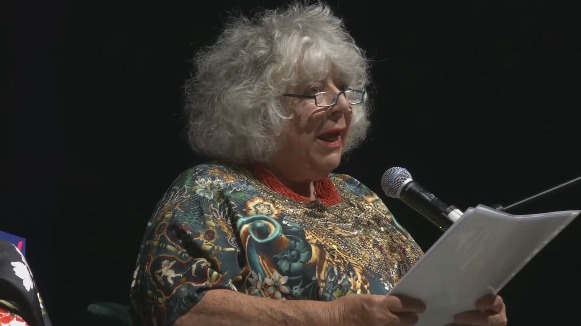 Miriam performing at the Fringe last year