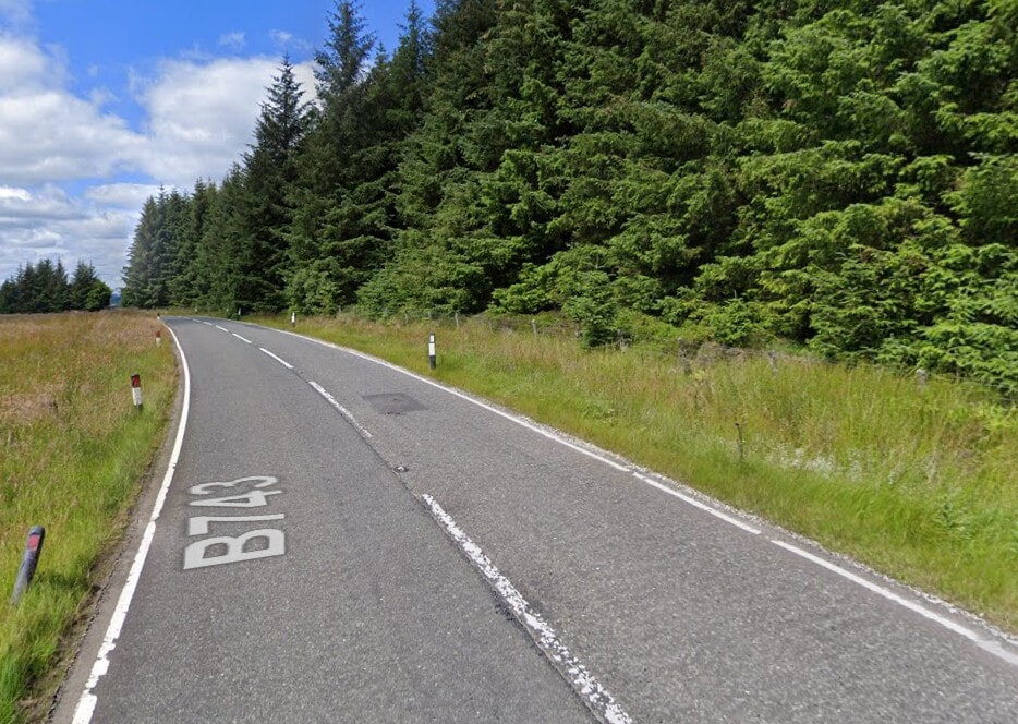 Motorcyclist left seriously injured in hospital after crash closes road in South Lanarkshire