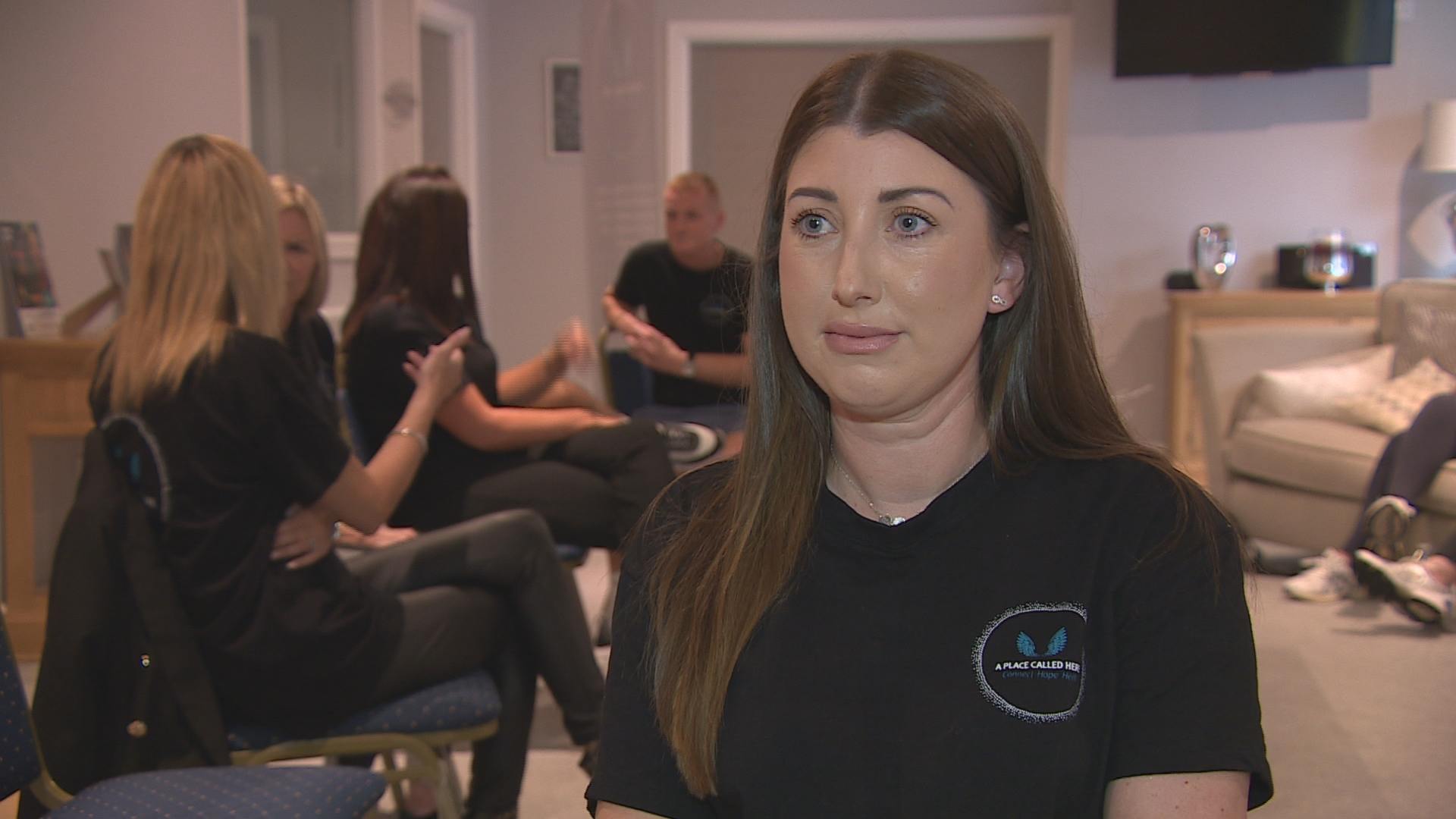 Ashleigh McNally says group has helped her through years of grief