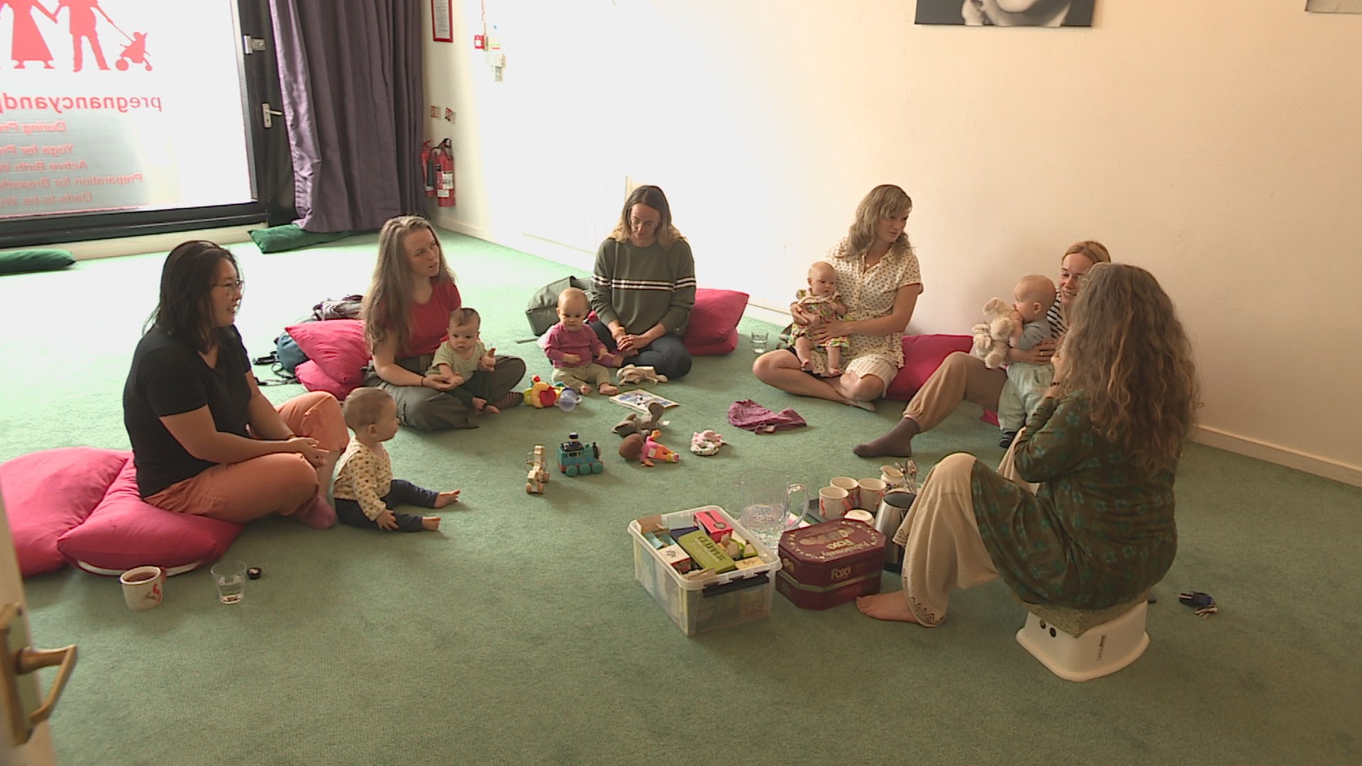 Baby classes at the Edinburgh Pregnancy and Parenting Centre