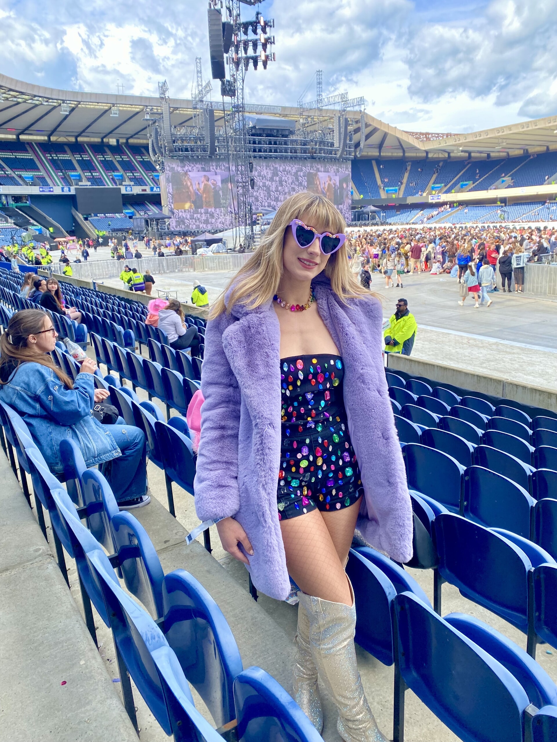 Molly attended all three of Swift's Edinburgh Murrayfield shows last summer.