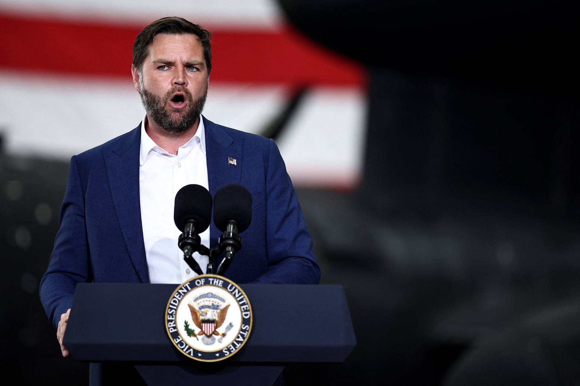 US Vice President JD Vance.