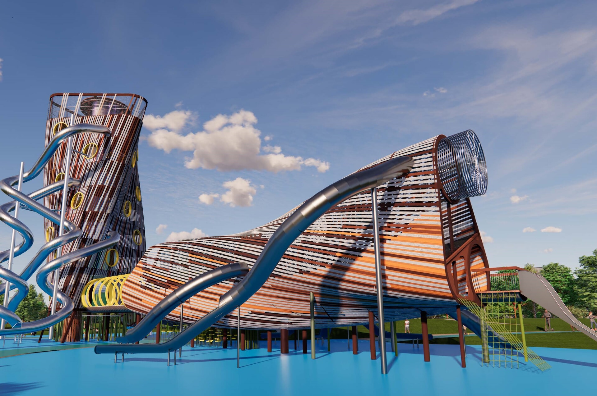 New images unveiled of Aberdeen beach playpark