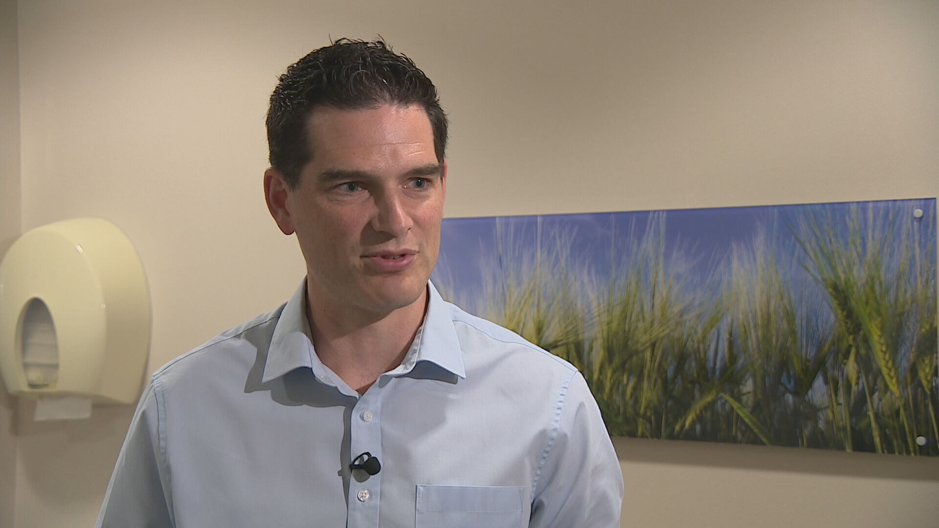Dr Innes Crawford, an A&E consultan at the ARI.