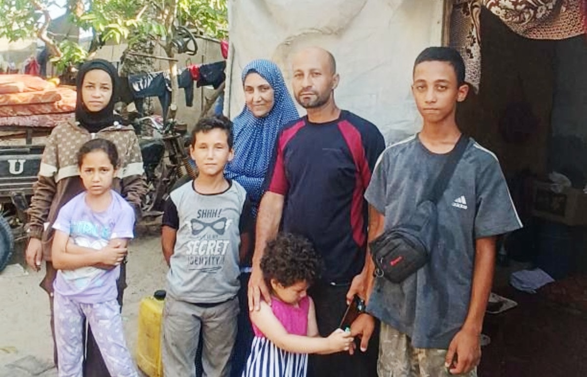 Nadia El-Nakla's cousin Sally, her husband, and their four children remain stuck in Gaza,
