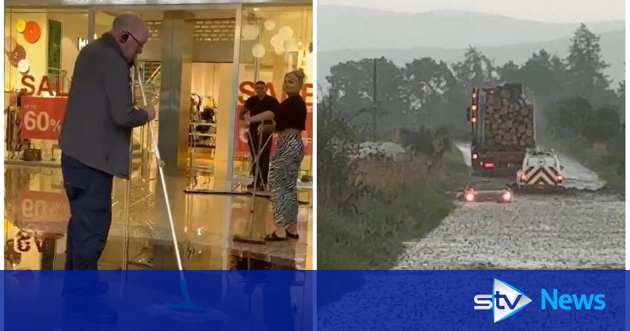 Overgate Explosion Dundee Overgate evacuated as water pours into stores amid yellow ...