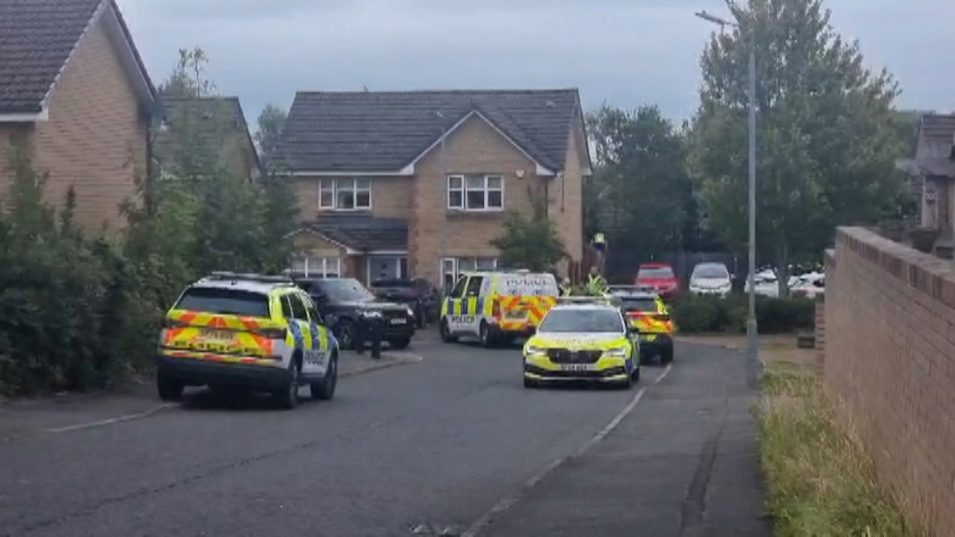Stolen DPD van taken for a joyride in Cambuslang.