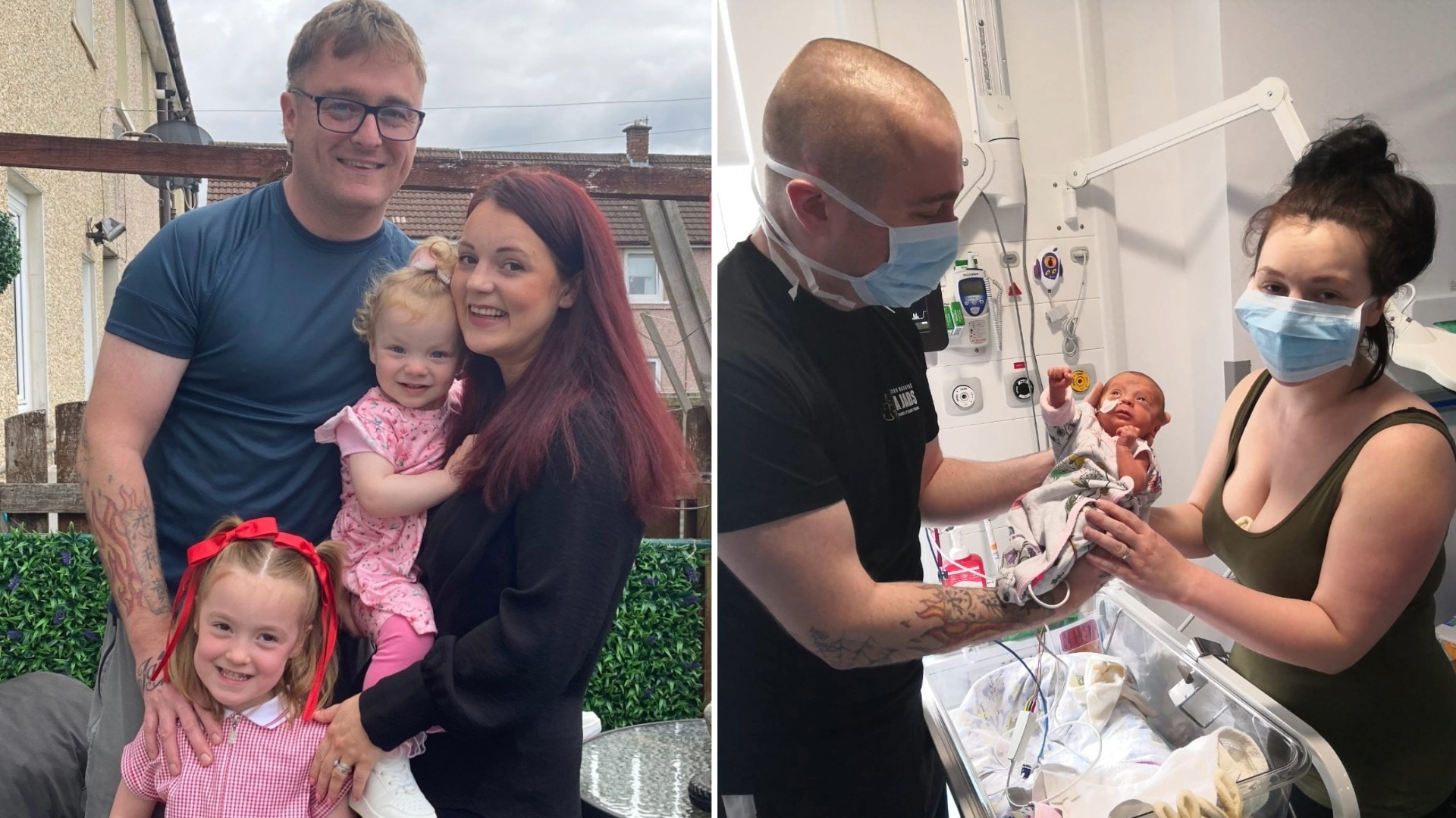 Peyton Maguire, who battled the virus after being born eight weeks premature, was thought to be Scotland’s youngest Covid patient.