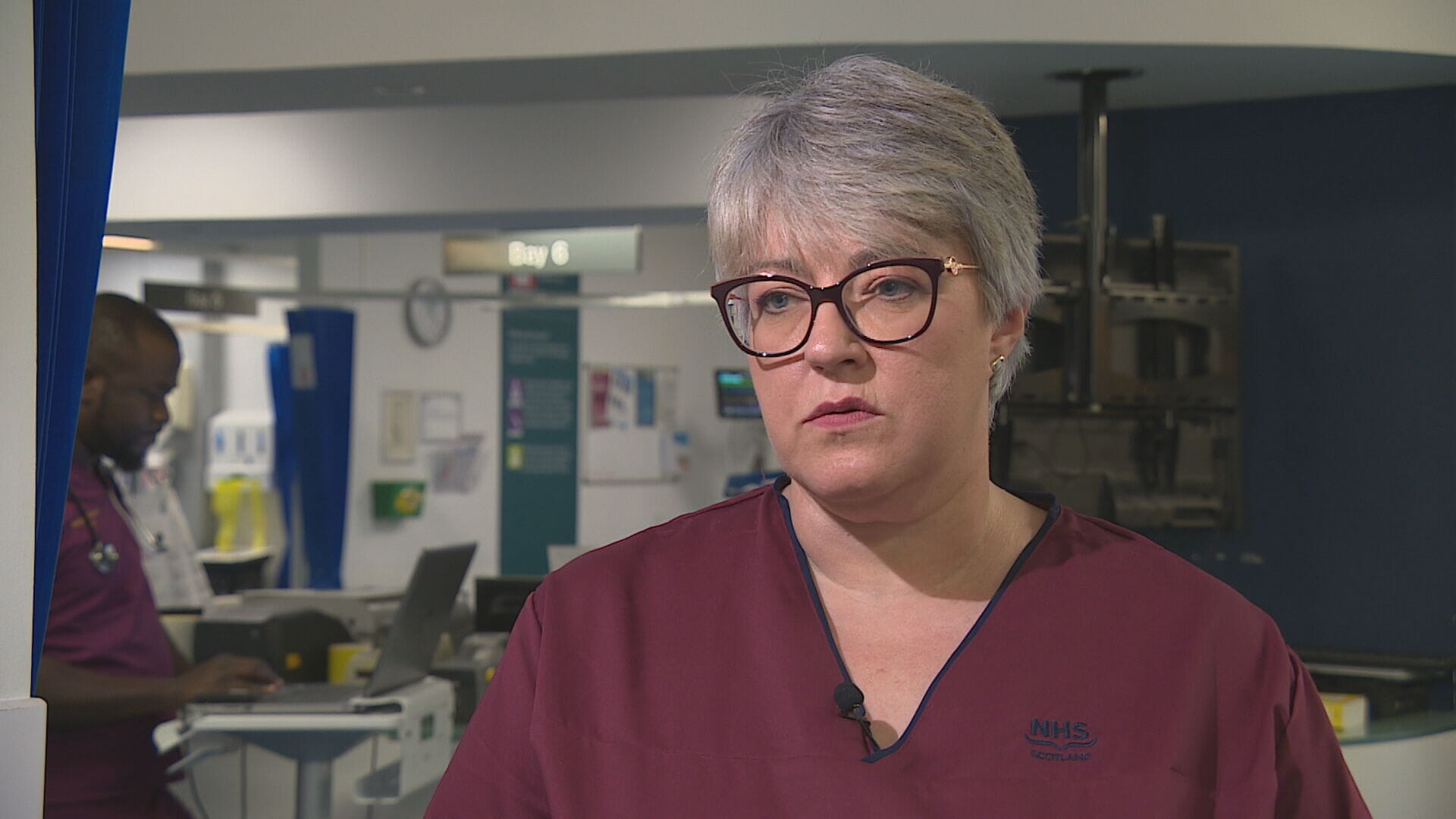 Chief nurse Catriona Robbins.