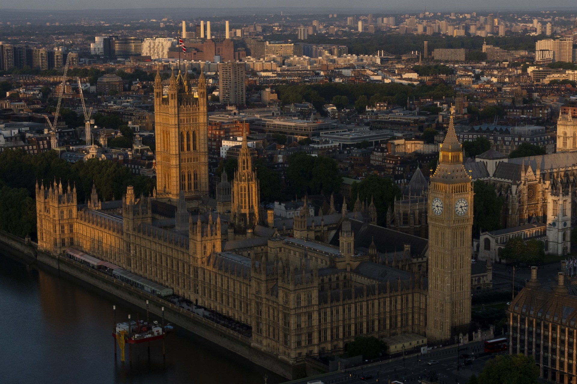 John Swinney claimed there was a ‘moral vacuum’ at Westminster (Jordan Pettitt/PA).