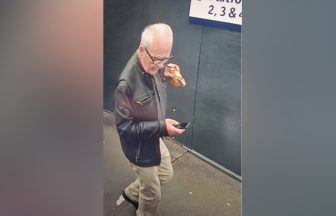 CCTV images of man released after incident on board Ayrshire train between Largs and Kilwinning