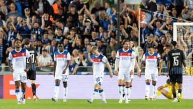 Rangers crash out of Champions League after Club Brugge hammering