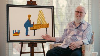 Billy Connolly speaks about Elton John’s inspiration as he releases new artwork