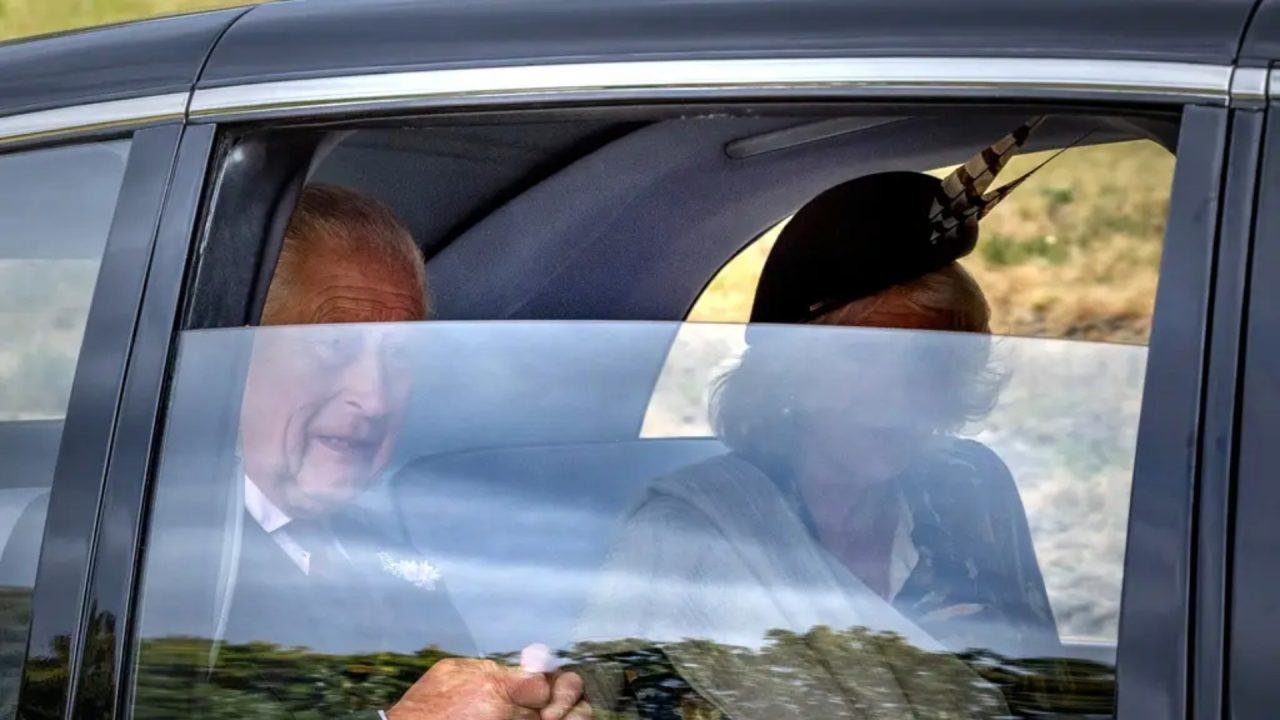 King, Queen, William and Kate attend Sunday church service near Balmoral
