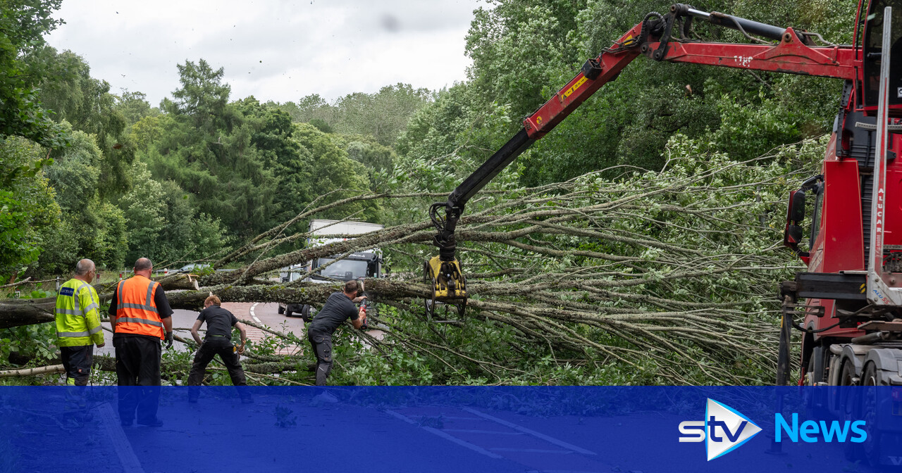 Thousands of homes in Scotland without power for second night after ...