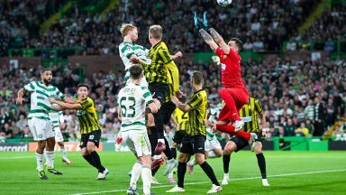 Celtic held to goalless draw by stubborn Kairat in first leg of Champions League play-off