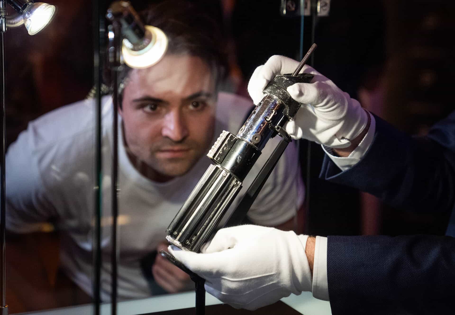 The prop is now the single most expensive piece of Star Wars memorabilia ever sold at auction.