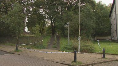 Police searches of Castlemilk woodland and flats enter sixth day amid human remains probe