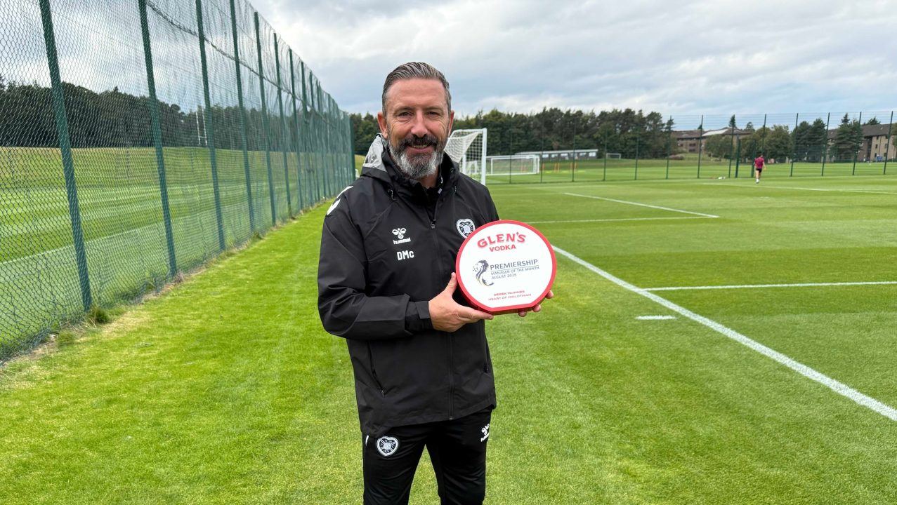 Derek McInnes named Scottish Premiership Manager of the Month for August