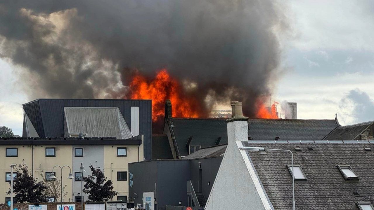 Two teens charged with ‘setting disused Fife building on fire’
